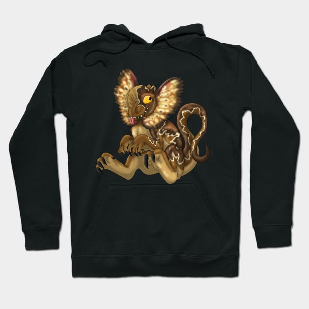 Dilophosaurus: Jungle Hoodie by spyroid101